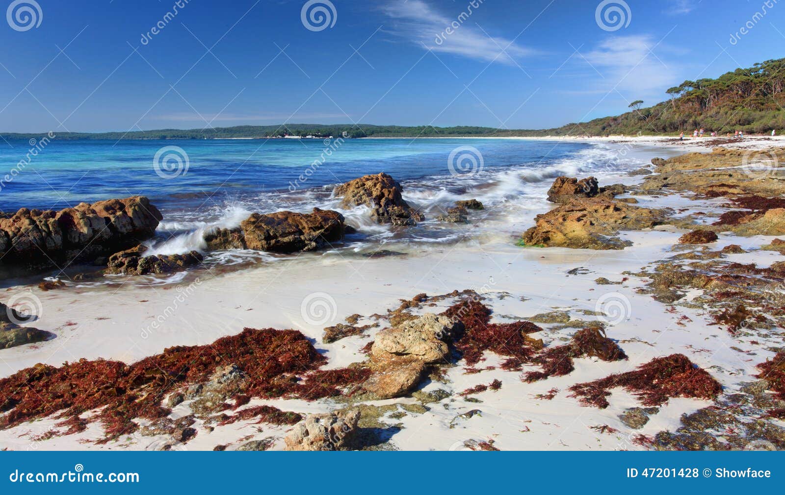 hyams beach, jervis bay australia