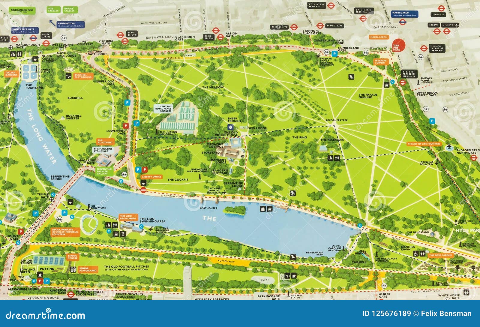 Bst Hyde Park Map