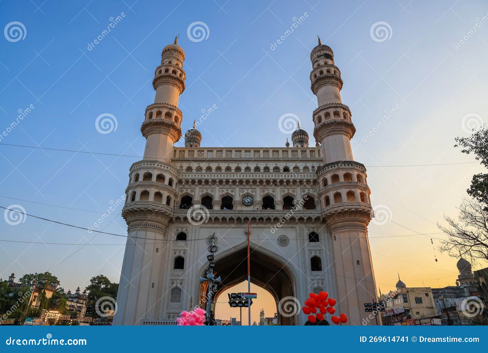 Charminar in Hyderabad City, is Listed among the Most Recognized