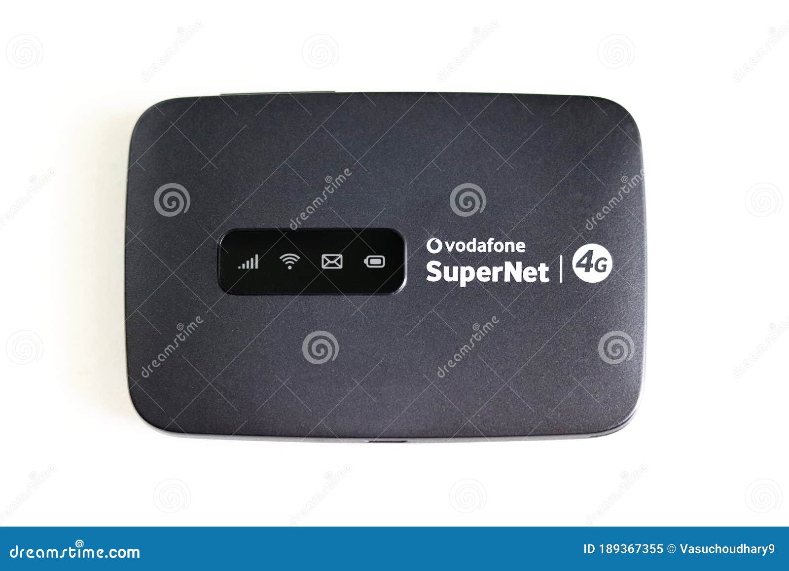 maskinskriver regnskyl klæde Vodafone SuperNet WiFi Hotspot MiFi 4G Device Isolated Closeup Editorial  Image - Image of device, lightweight: 189367355