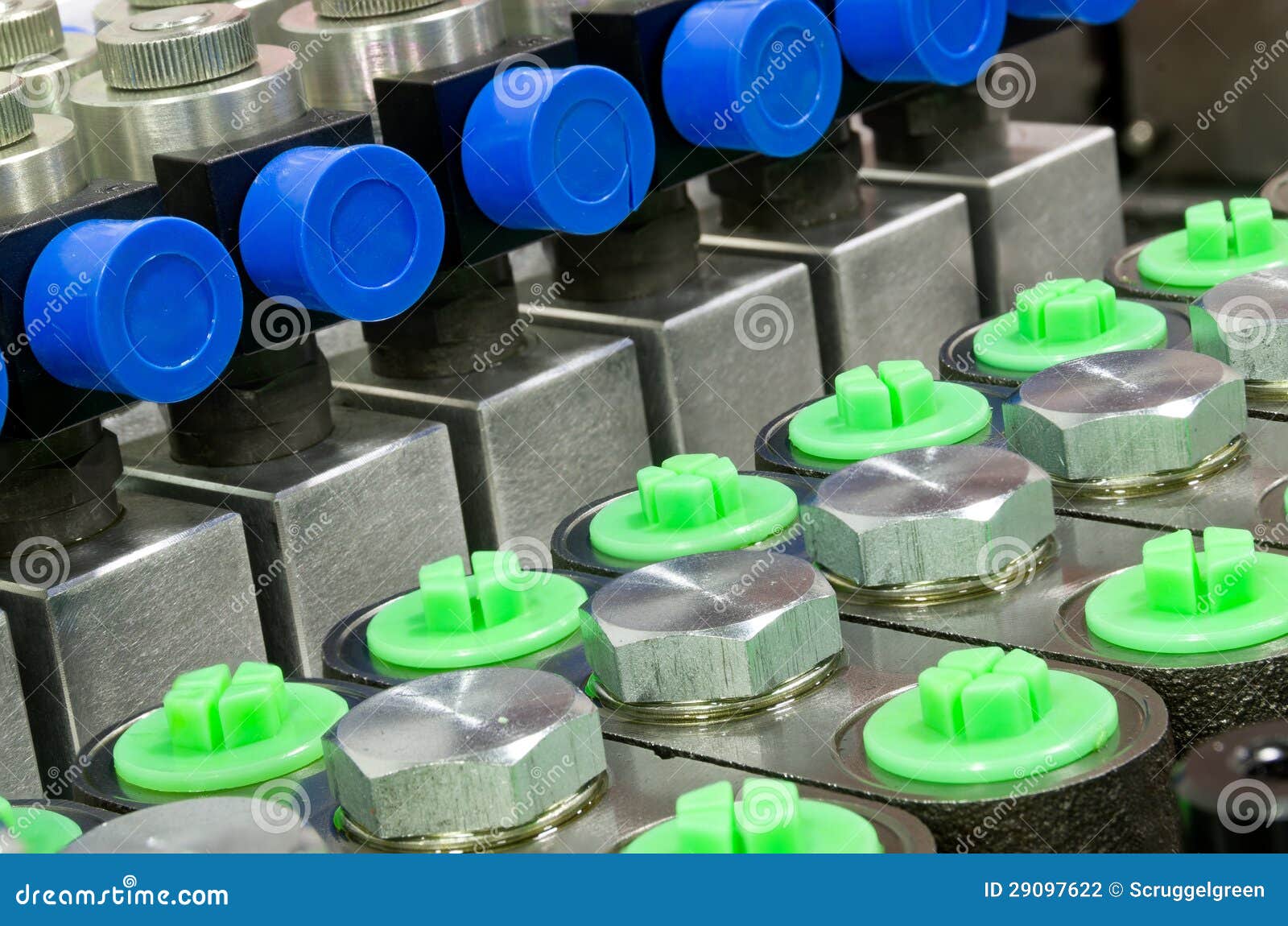 Hydraulic Coils stock photo. Image of pump, industry 29097622