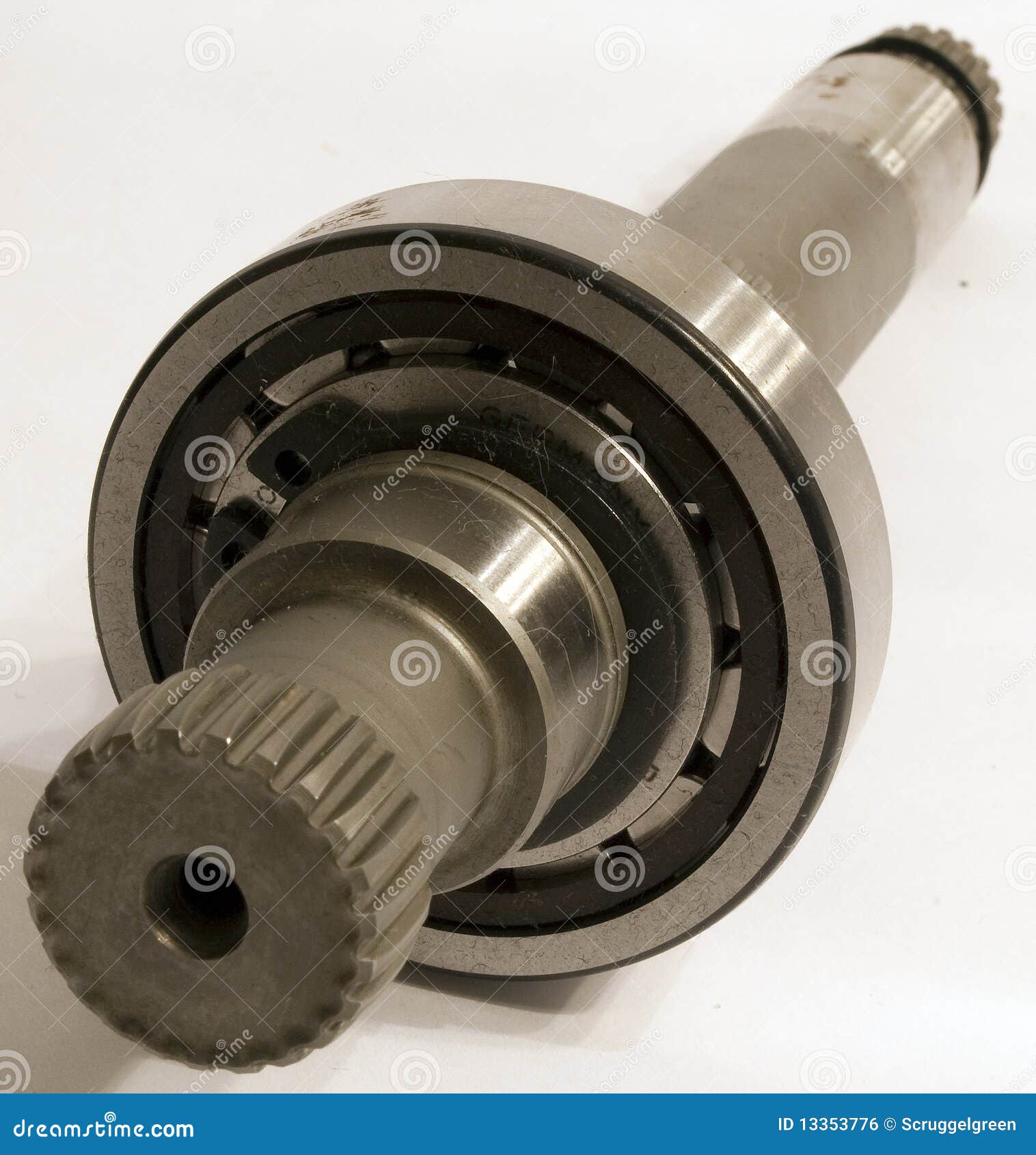 Hydraulic Drive Shaft stock photo. Image of machine, building 13353776