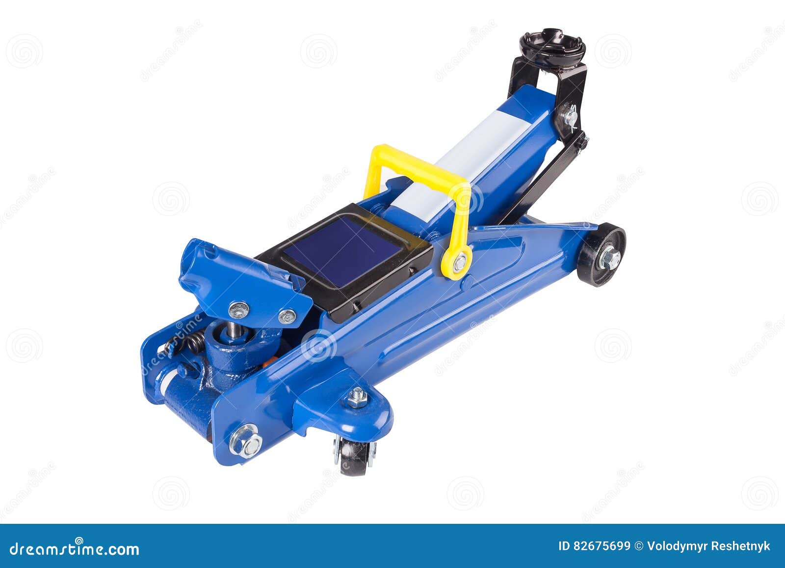 Hydraulic Car Floor Jacks. Car Lift. Blue Hydraulic Floor Jack For Car