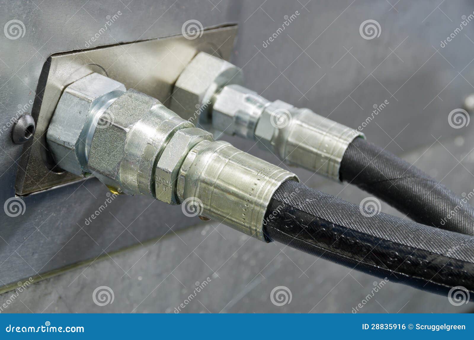 Hydraulic Hoses stock photo. Image of line, hose, pipe 28835916