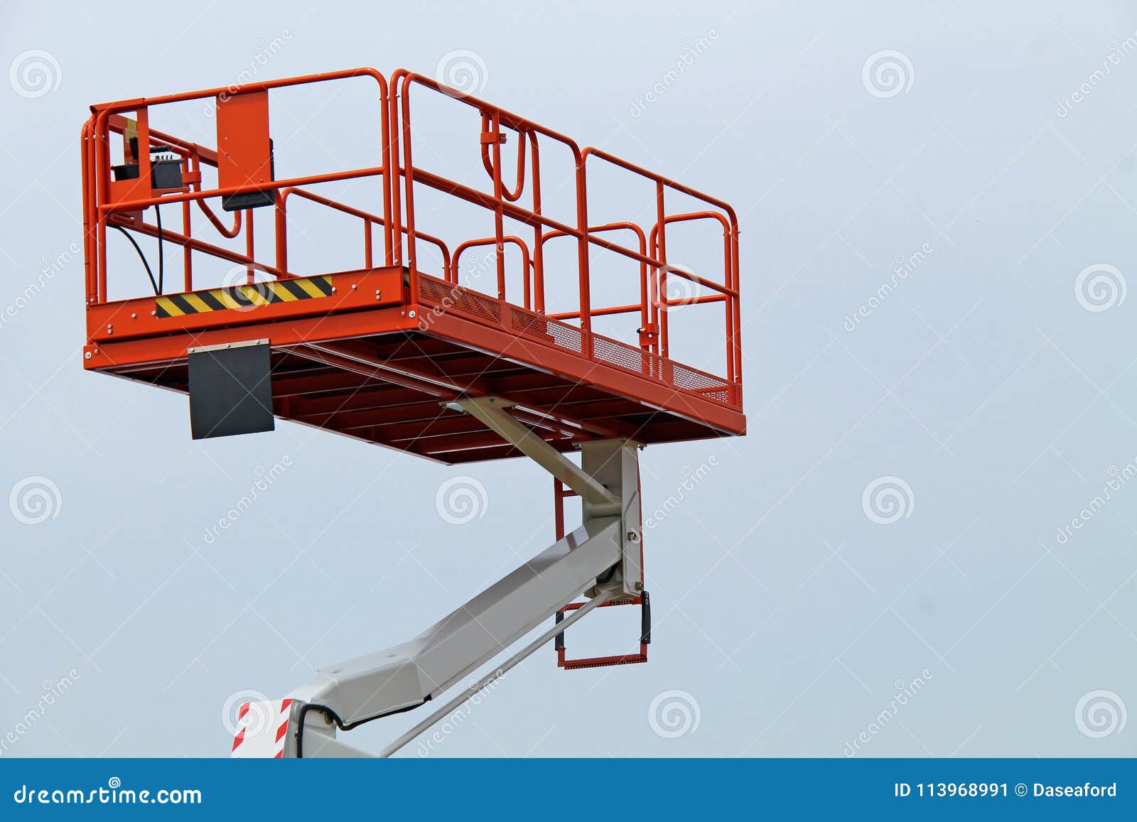 Hydraulic Lifting Arm. stock image. Image of tall, truck 113968991