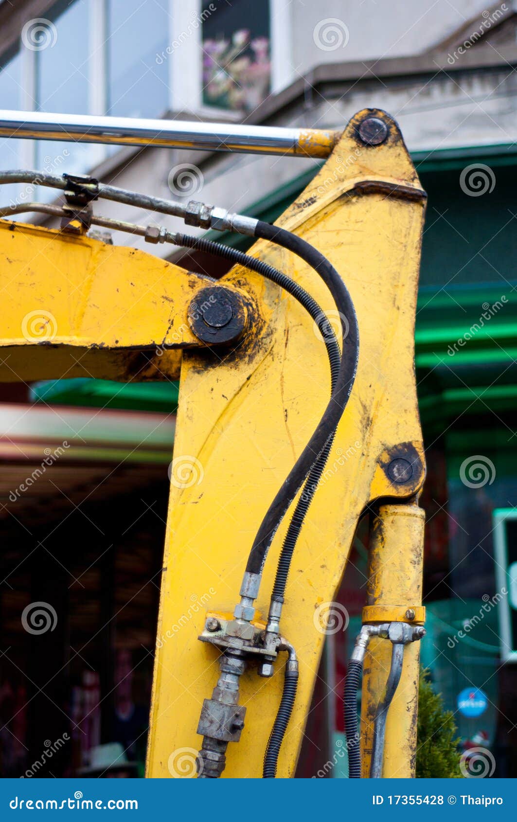 Hydraulic mechanism stock photo. Image of grip, hydraulic 17355428