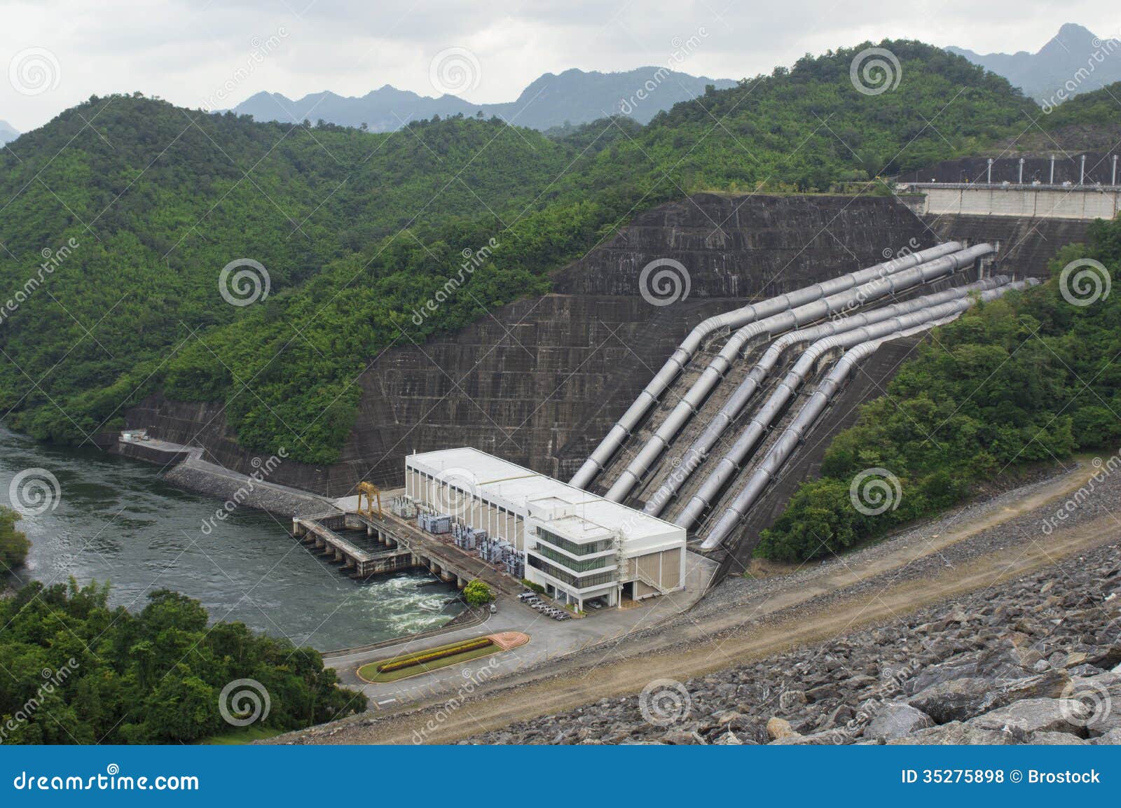 Hydroelectric Power Station Stock Photo Image of equipment, generator