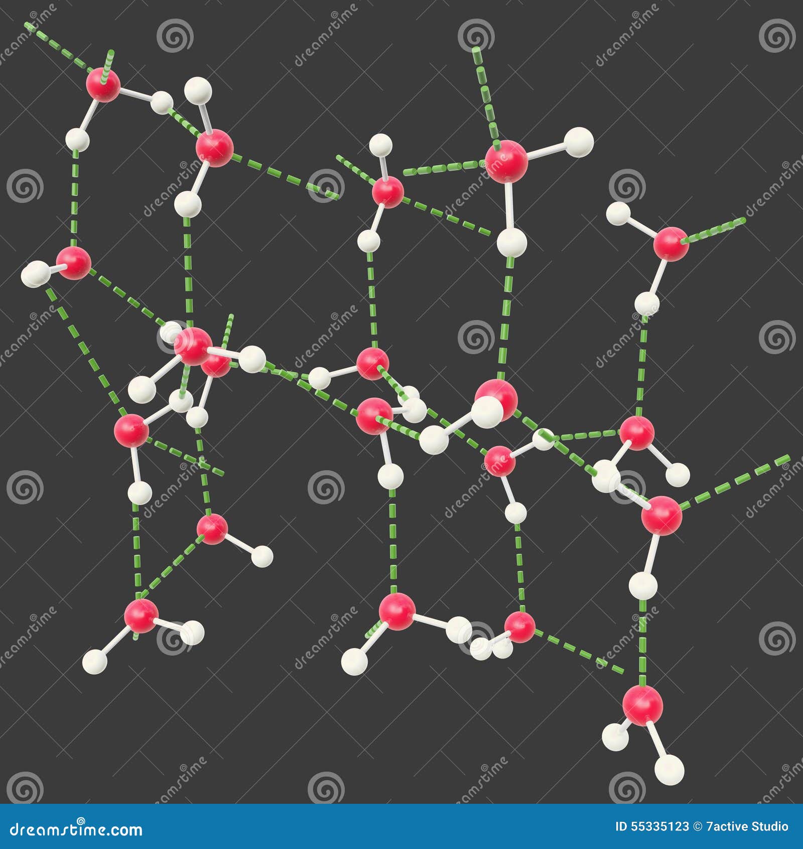 hydrogen bond water molecules