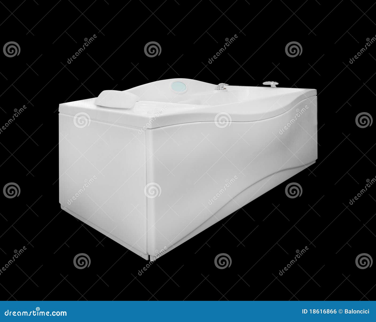 Hydromassage bathtub stock photo. Image of path, relaxing 18616866