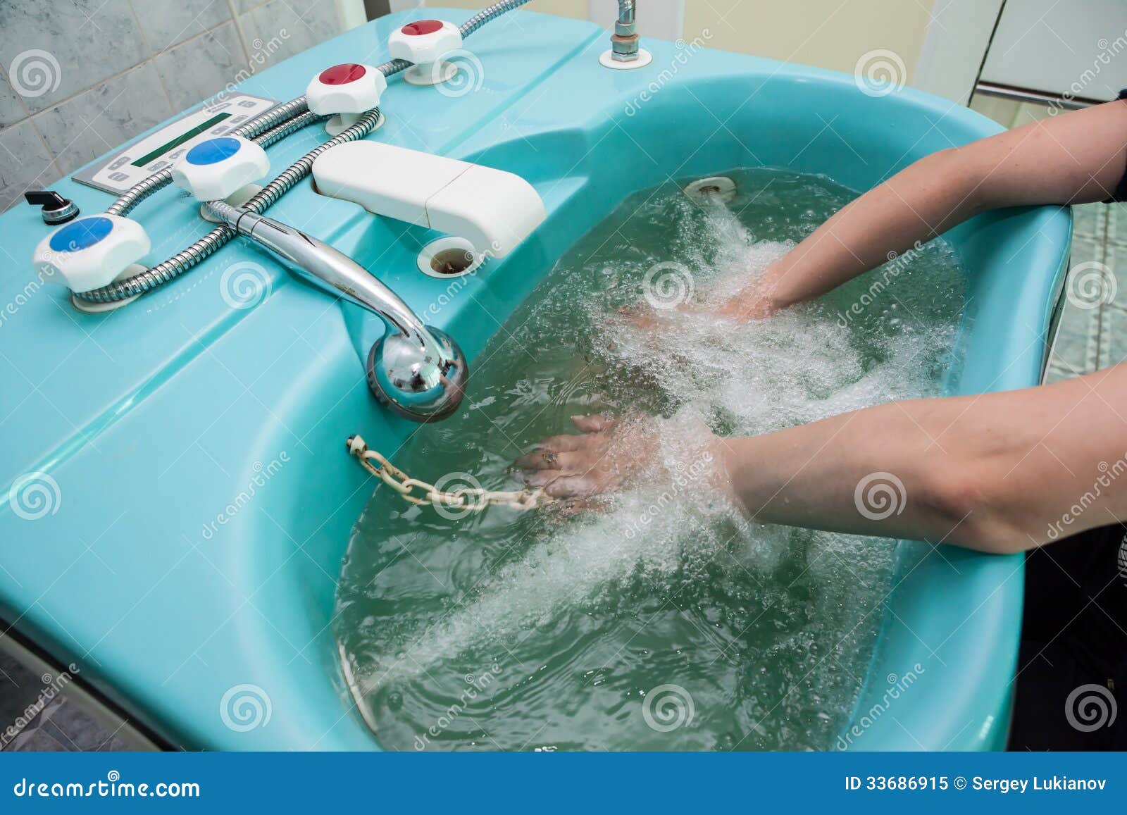 Hydromassage stock image. Image of massage, procedure 33686915