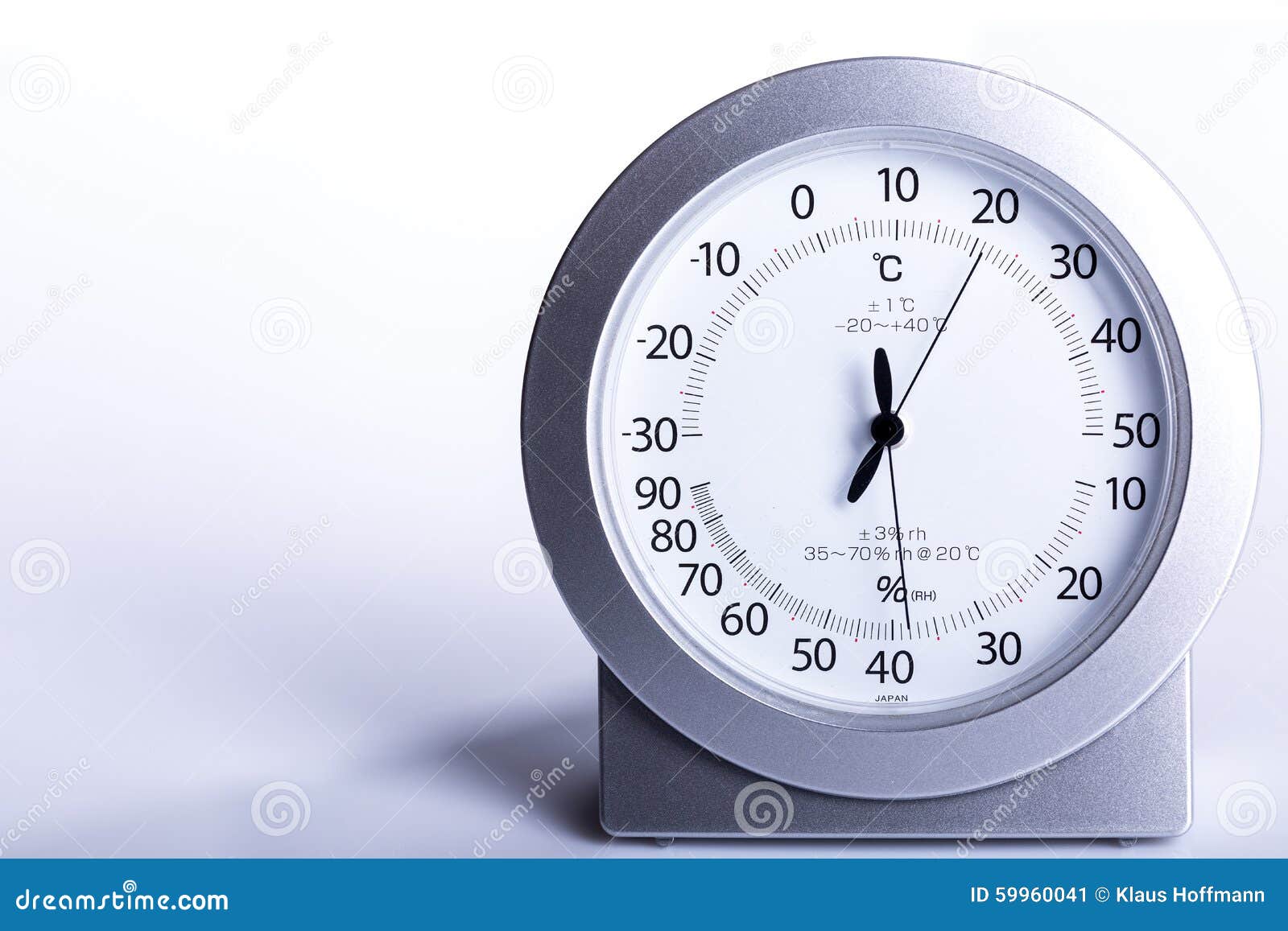 Hydrometer and Thermometer on White Background Stock Image Image of