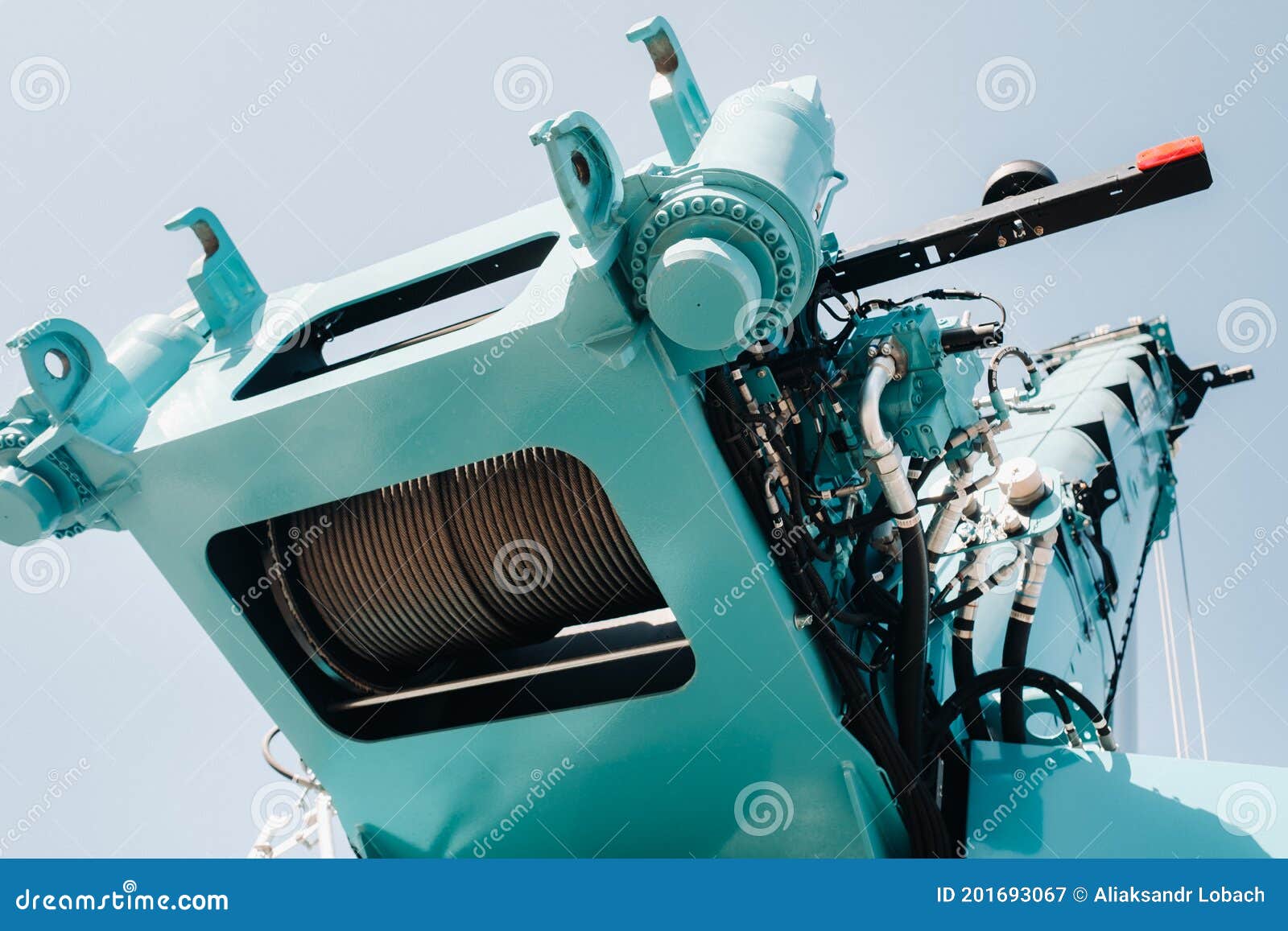 Hydrostatic Crane Engine.the Control System of the Crane Engine.Lifting Hydraulic Department on