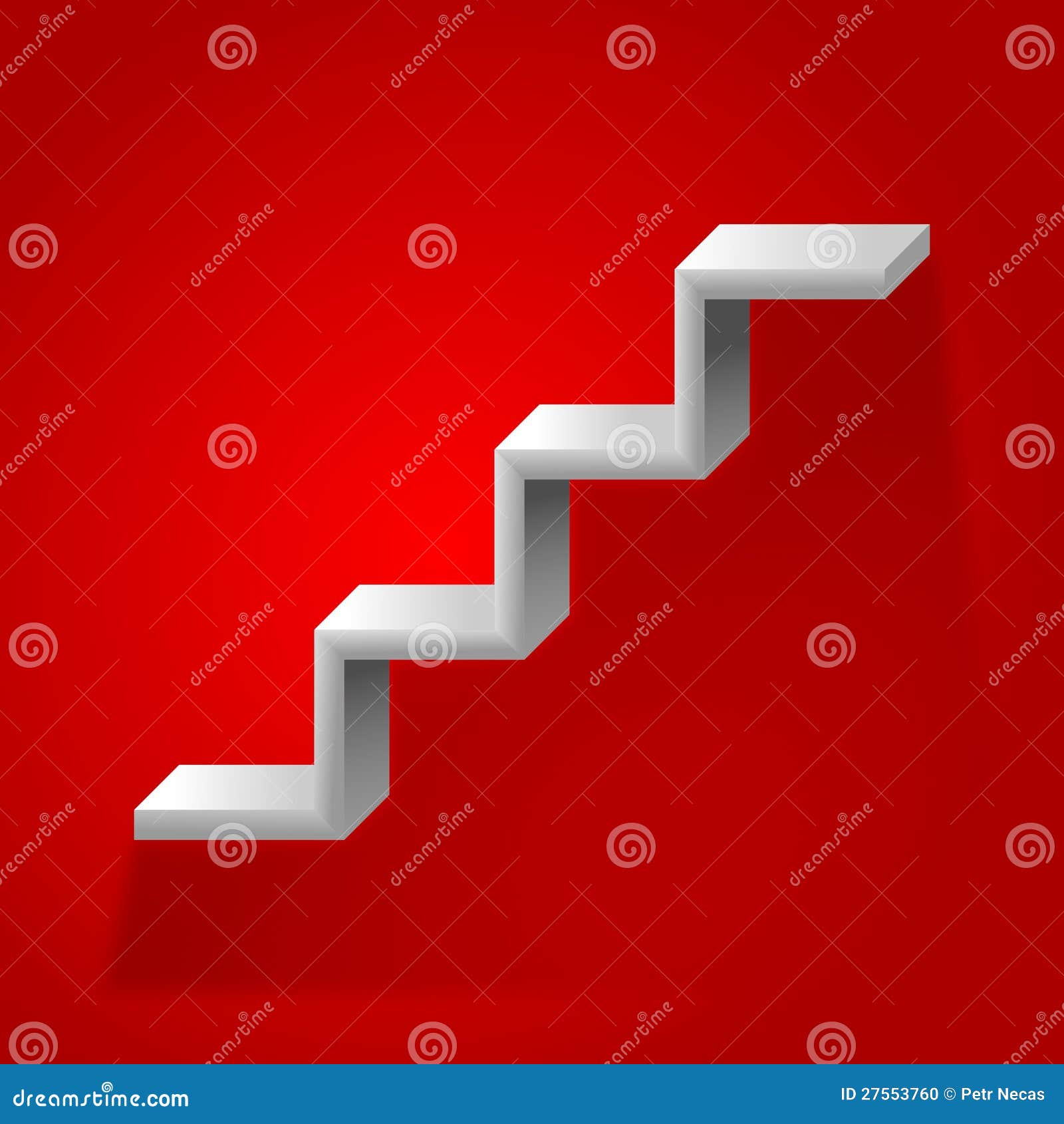 Hylla formad trappa stock illustrationer. illustration av ...