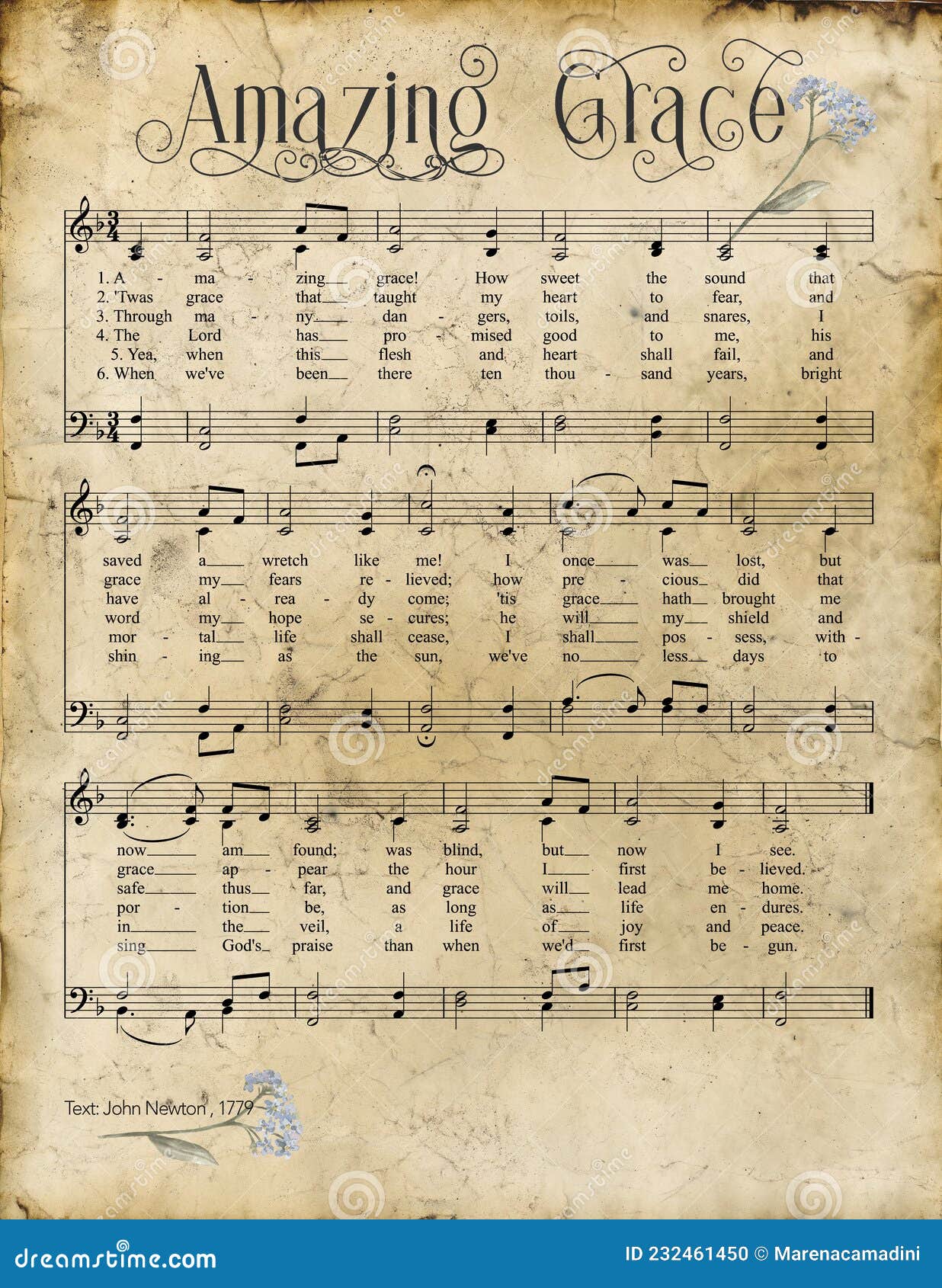 hymnal amazing grace of jesus