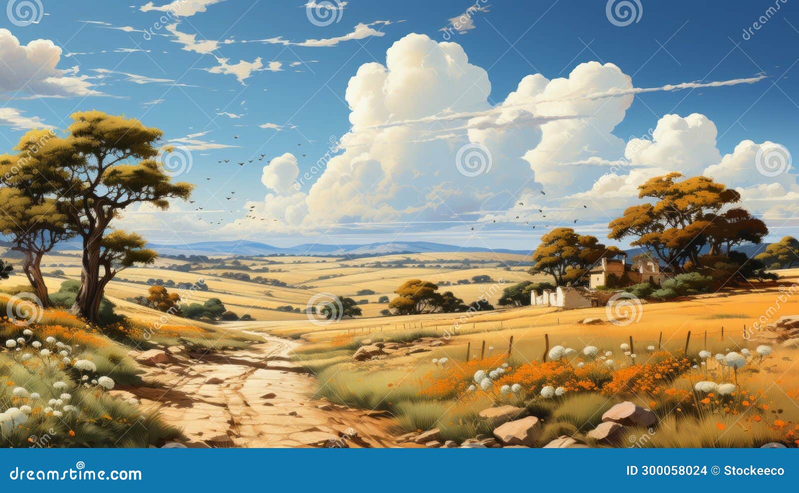 hyper-detailed s of expansive skies in neogeo style