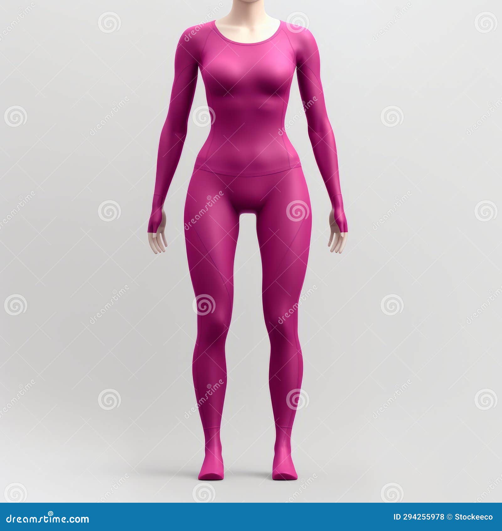 Hyper Realistic 3d Rendering of Woman in Purple Spandex Leggings Stock  Illustration - Illustration of purple, dress: 294255978