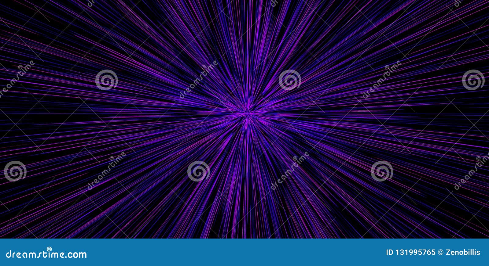 hyperspace motion in galaxy. concept of intergalactic travel. starburst