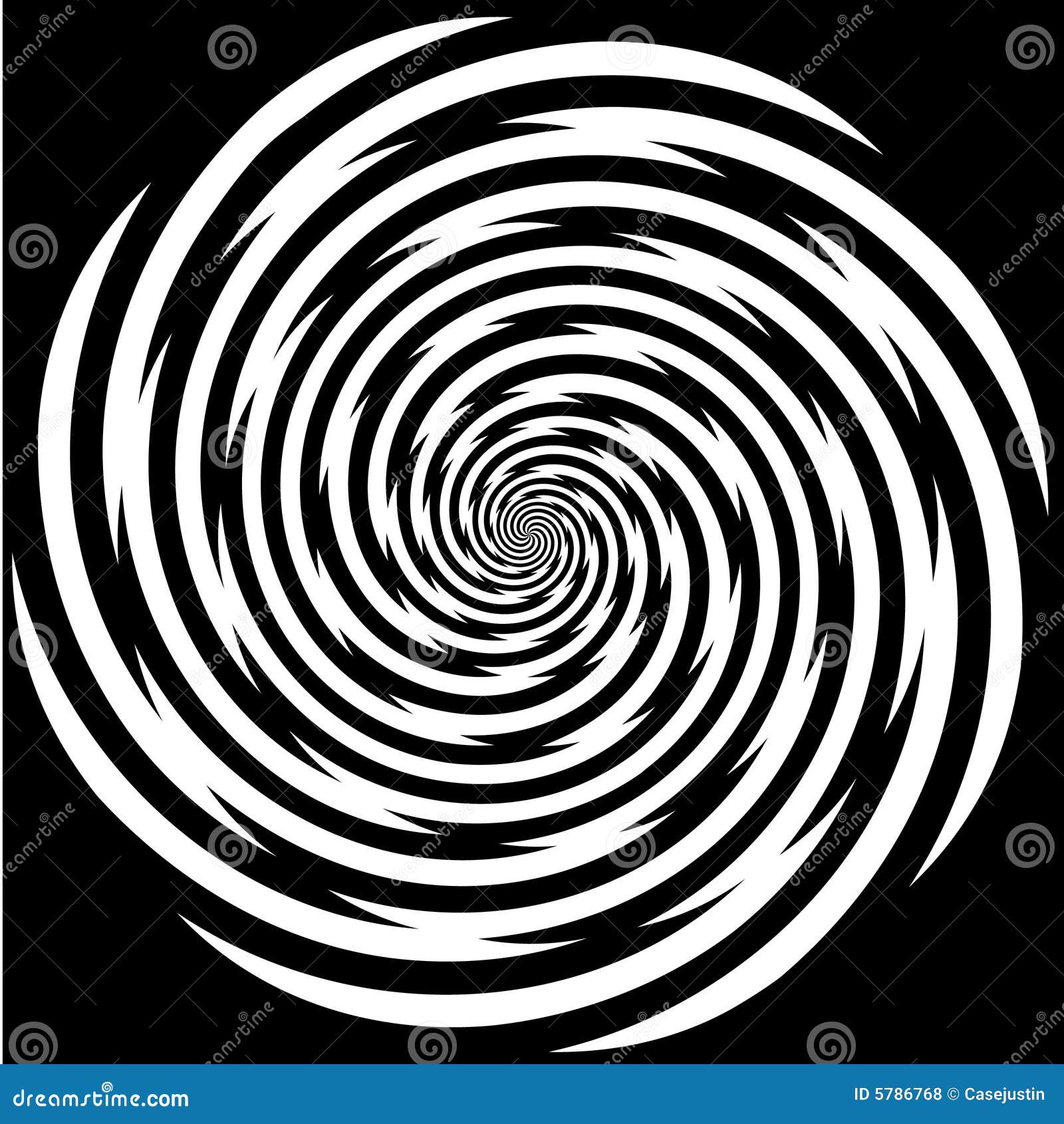 hypnosis spiral, stress, strain, optical illusion