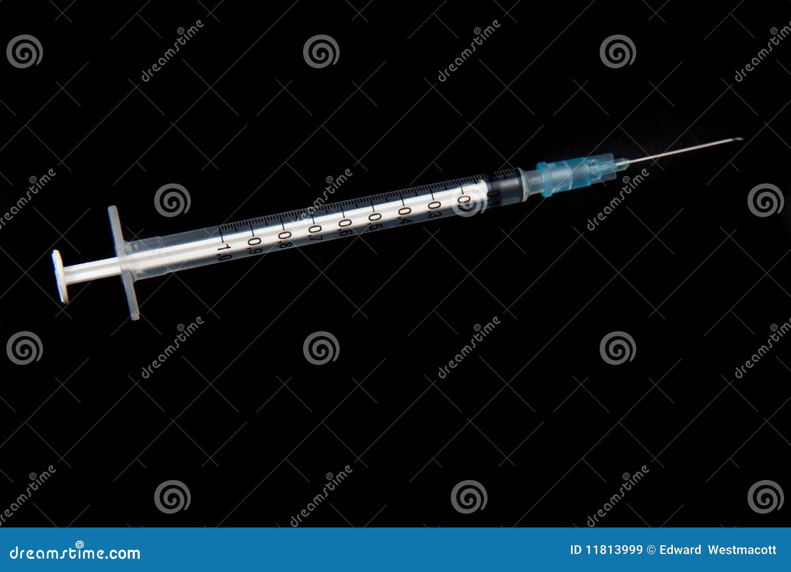 Hypodermic syringe stock image. Image of background, medicine 11813999