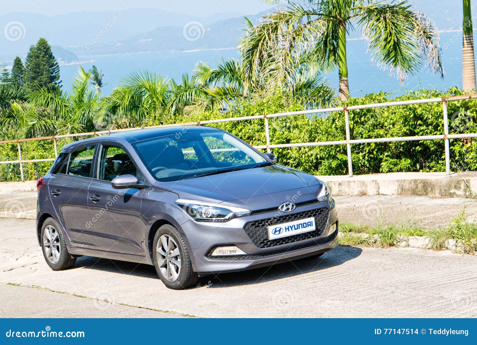 Hyundai I20 2016 Test Drive Day Editorial Stock Image