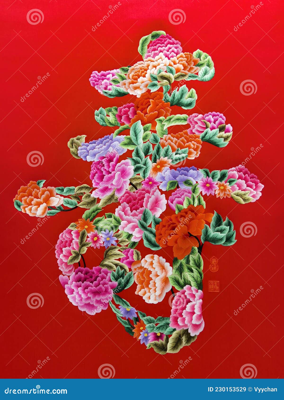 Hzmb Macau Port Art Macao Shen Embroidery античный драгоценный цветок  долголетия каллиграфия кустарное сокровище китайского народн Иллюстрация  штока - иллюстрации насчитывающей торжество, штольн: 230153529