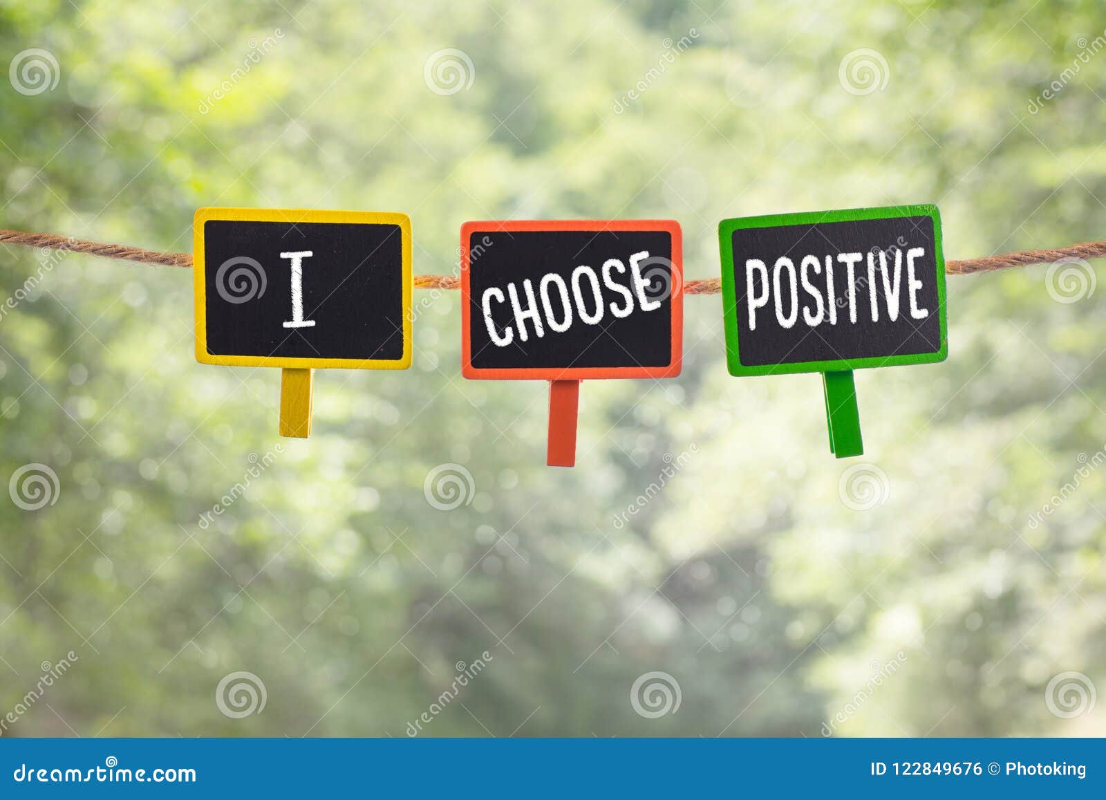 i choose positive on board
