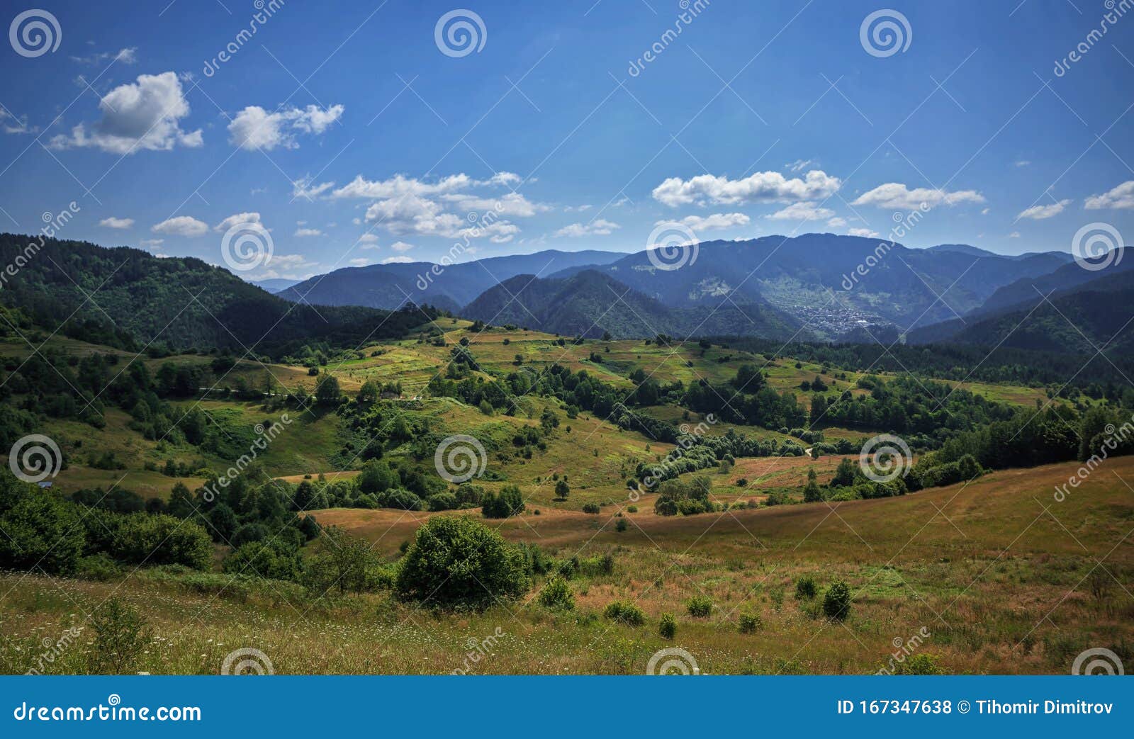 the surroundings of the village of chala in the rhodope mountains in bulgaria.