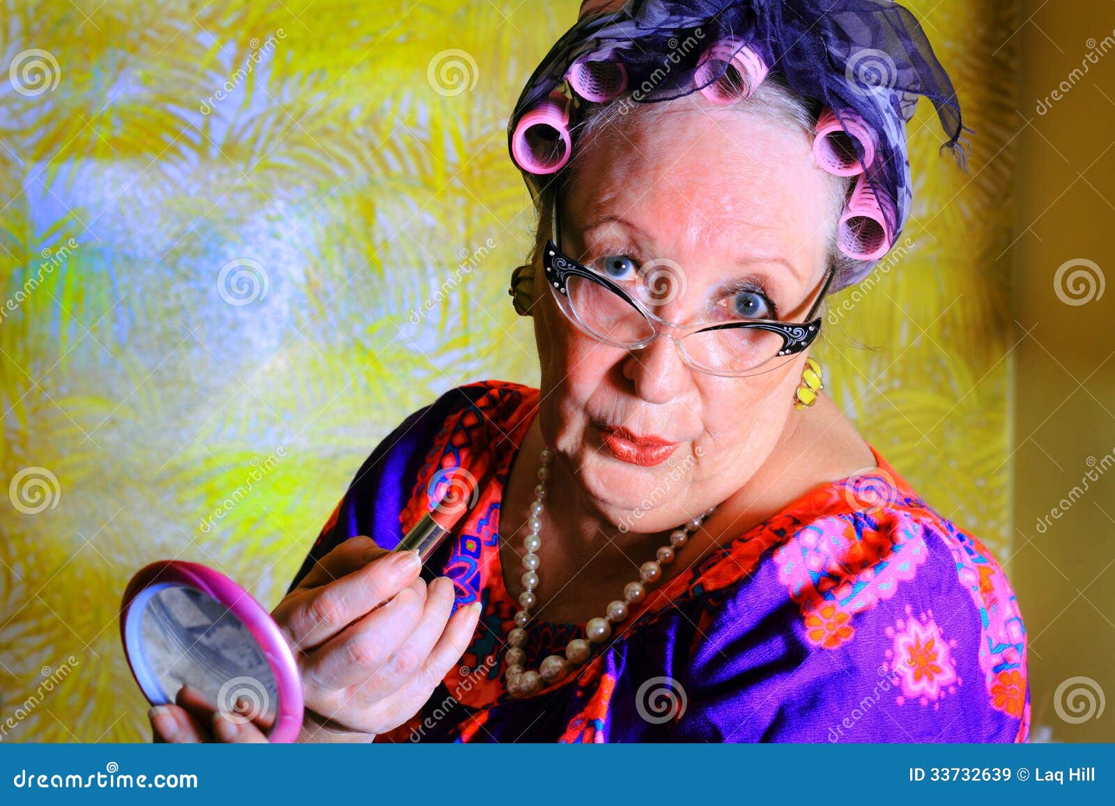 Grannies Wearing Only Glasses