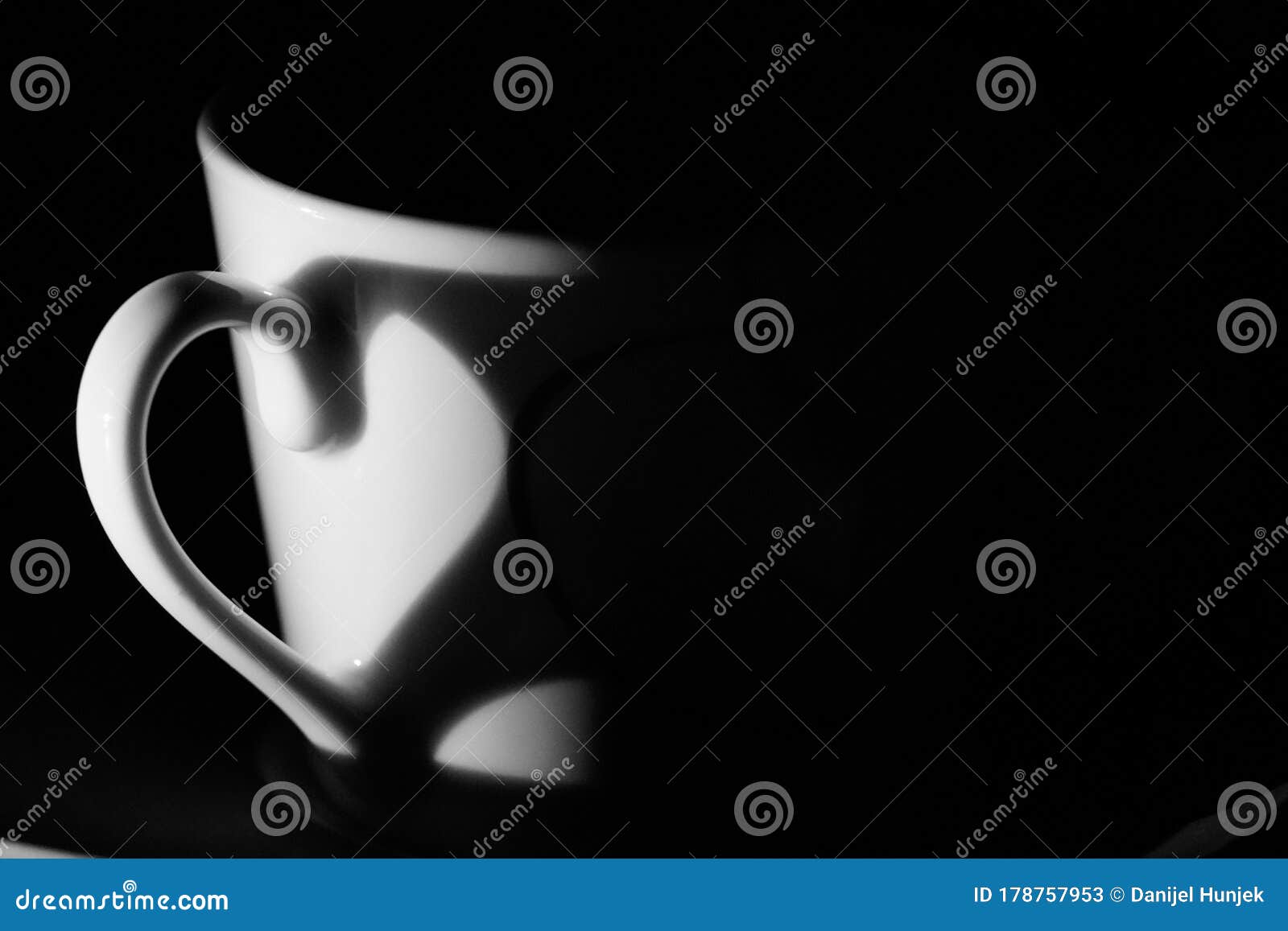 Drinking Coffee and Remembering the First Kiss Stock Image Image of