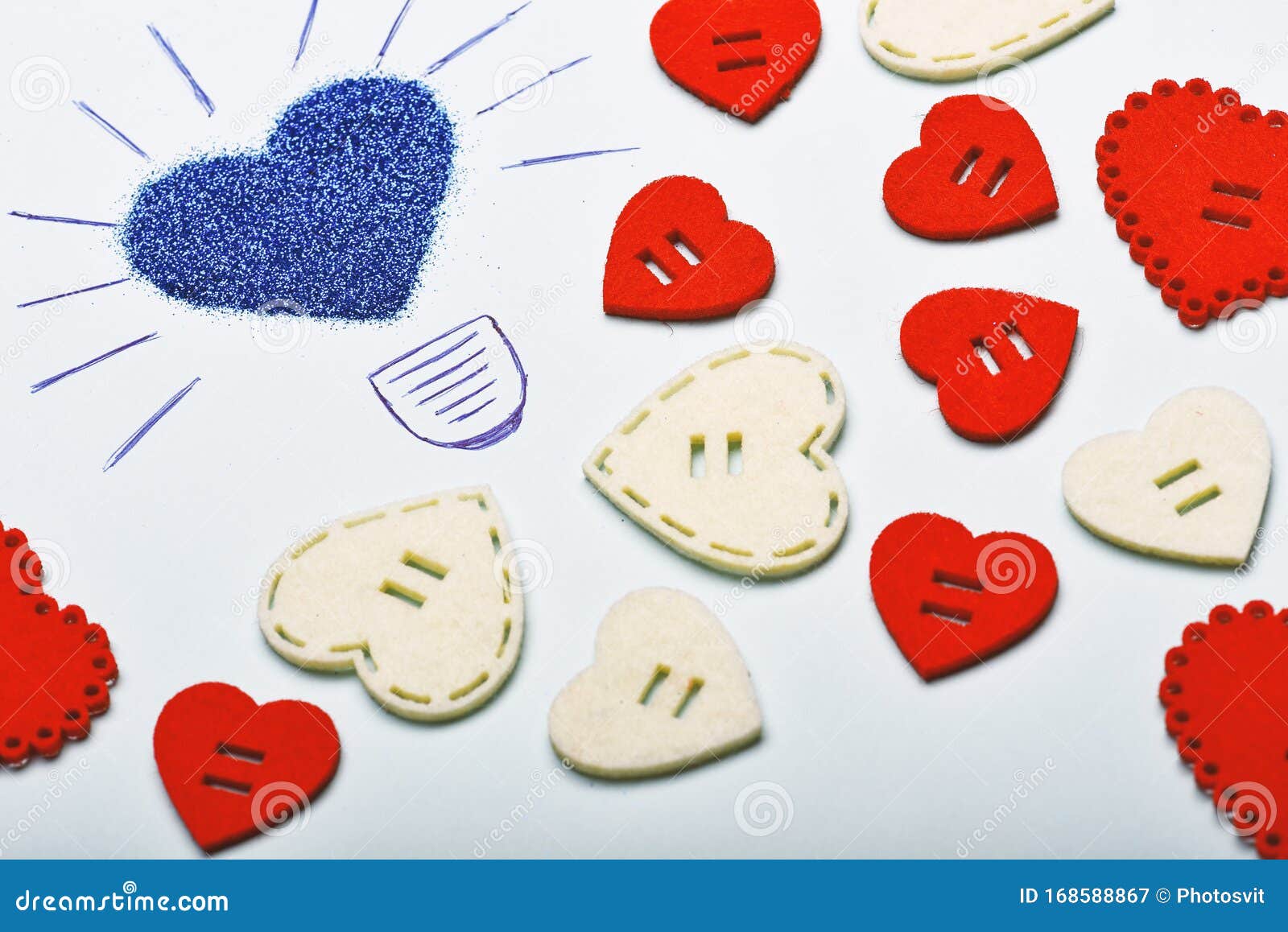 Download I Give You My Heart. Minimal Styled Valentines Day Flatlay ...