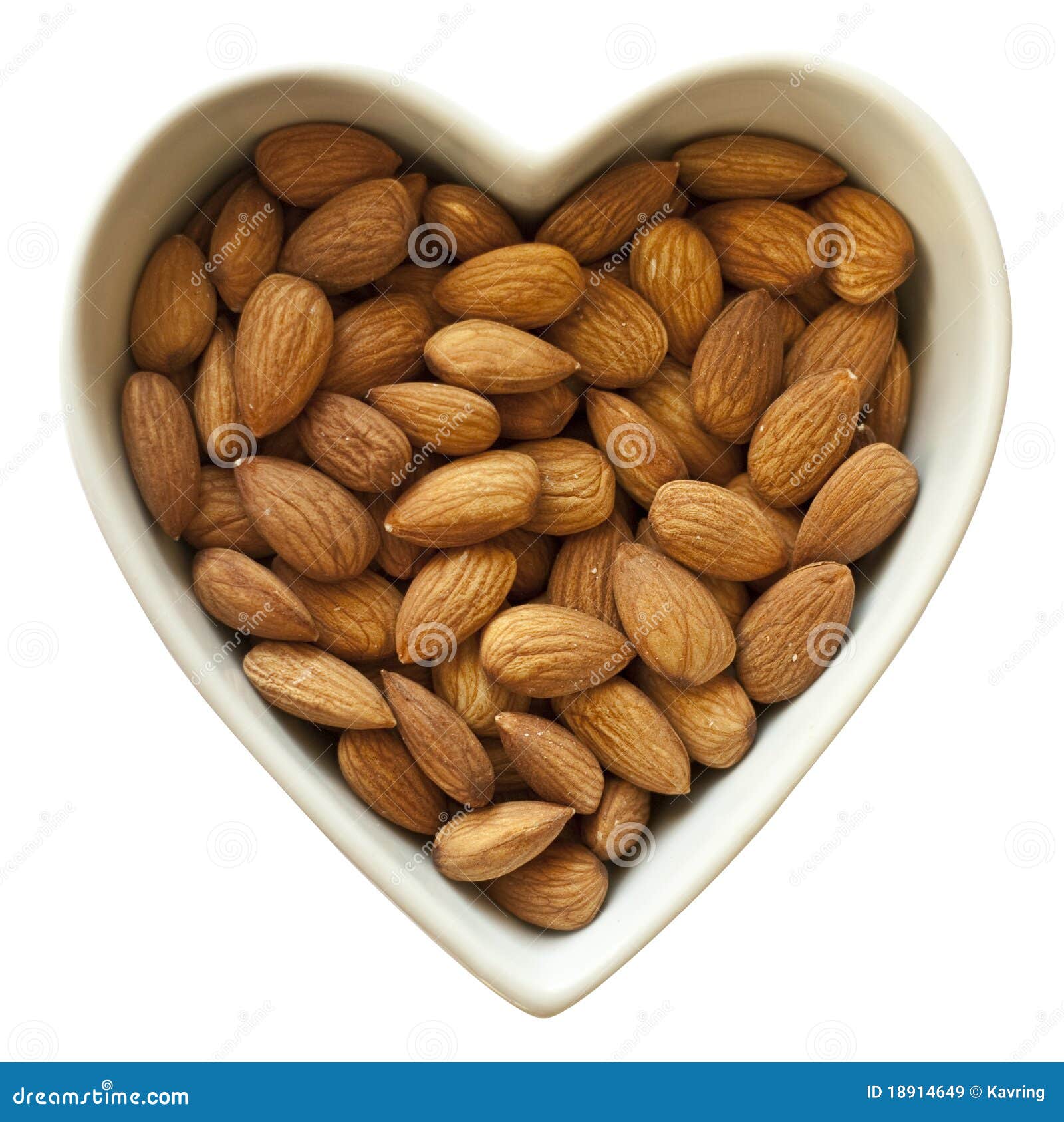 I heart almonds stock image. Image of white, heart, shaped 18914649