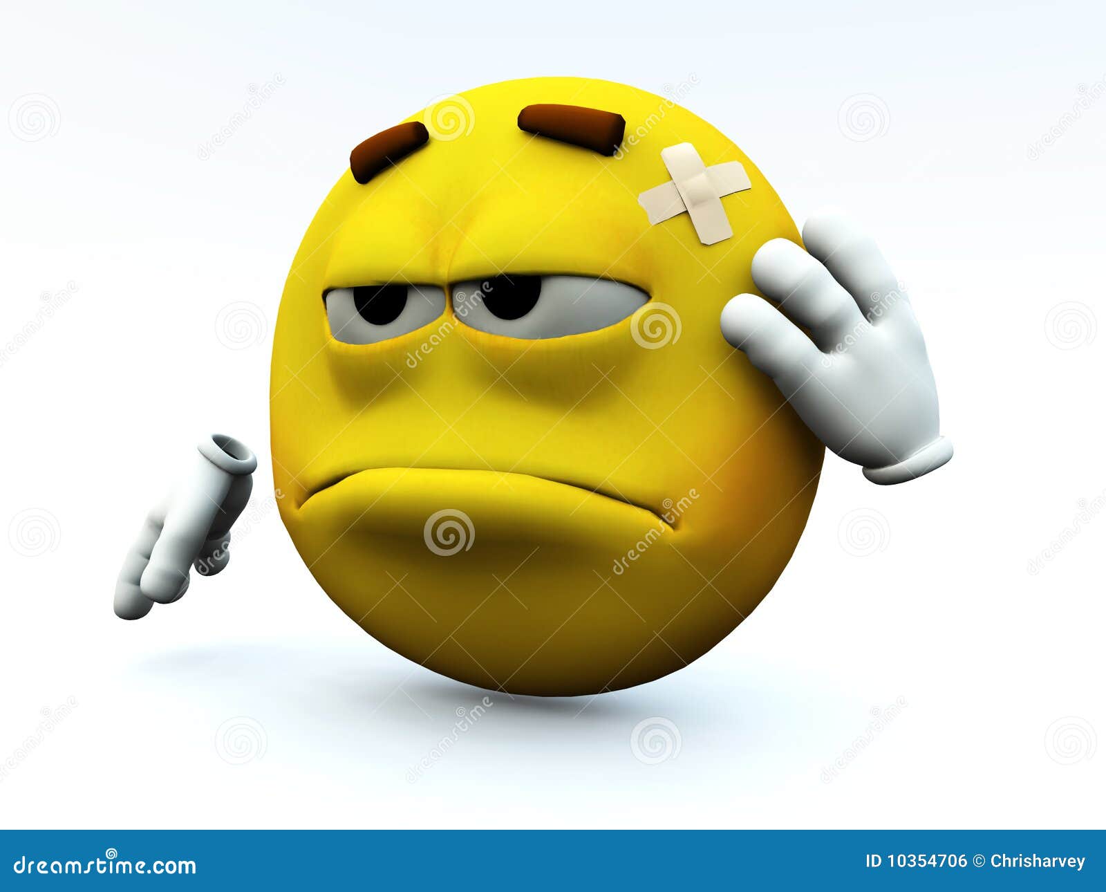 Emoticon - Crying stock illustration. Illustration of yellow - 8727402