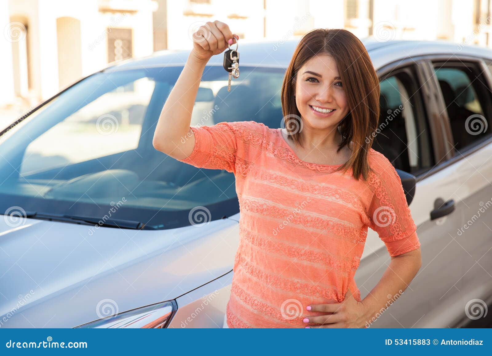 I just bought a car! stock image. Image of copy, beautiful - 53415883