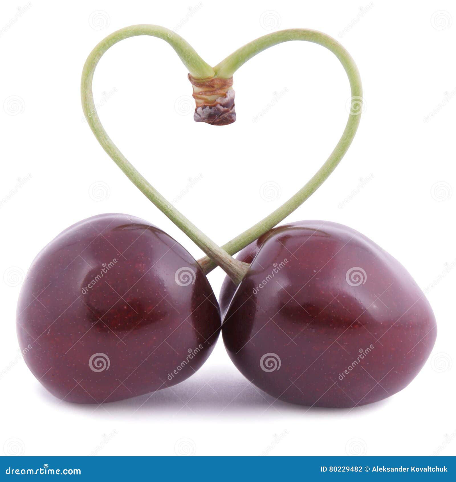 I love cherries stock photo. Image of pair, conceptual 80229482