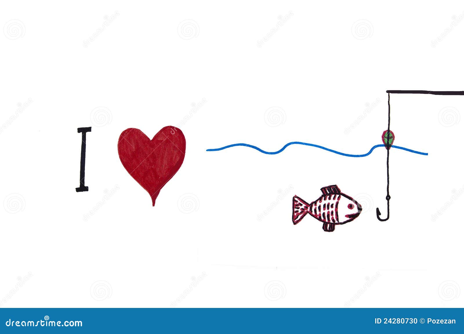I love fishing stock photo. Image of relax, concept, sharp 24280730
