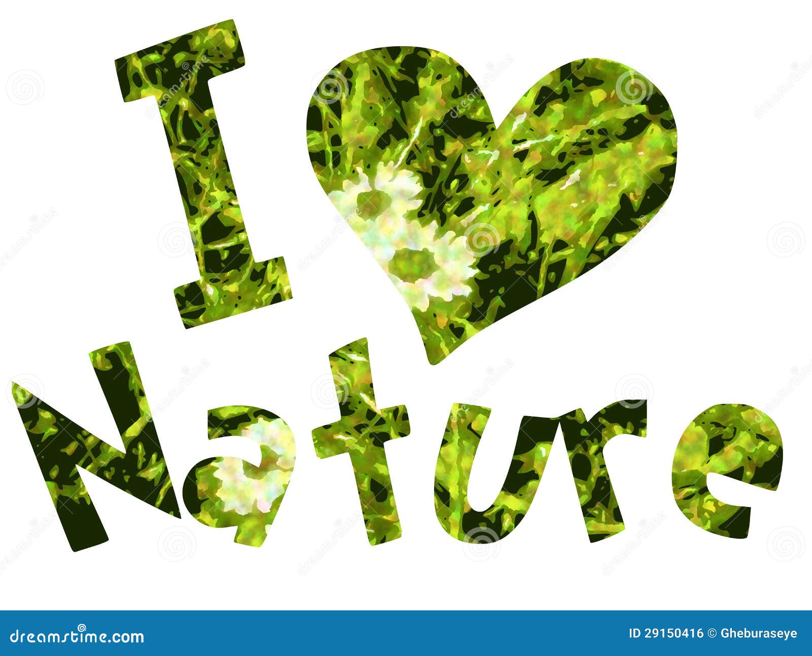 I love nature stock vector. Illustration of grass, celebration ...