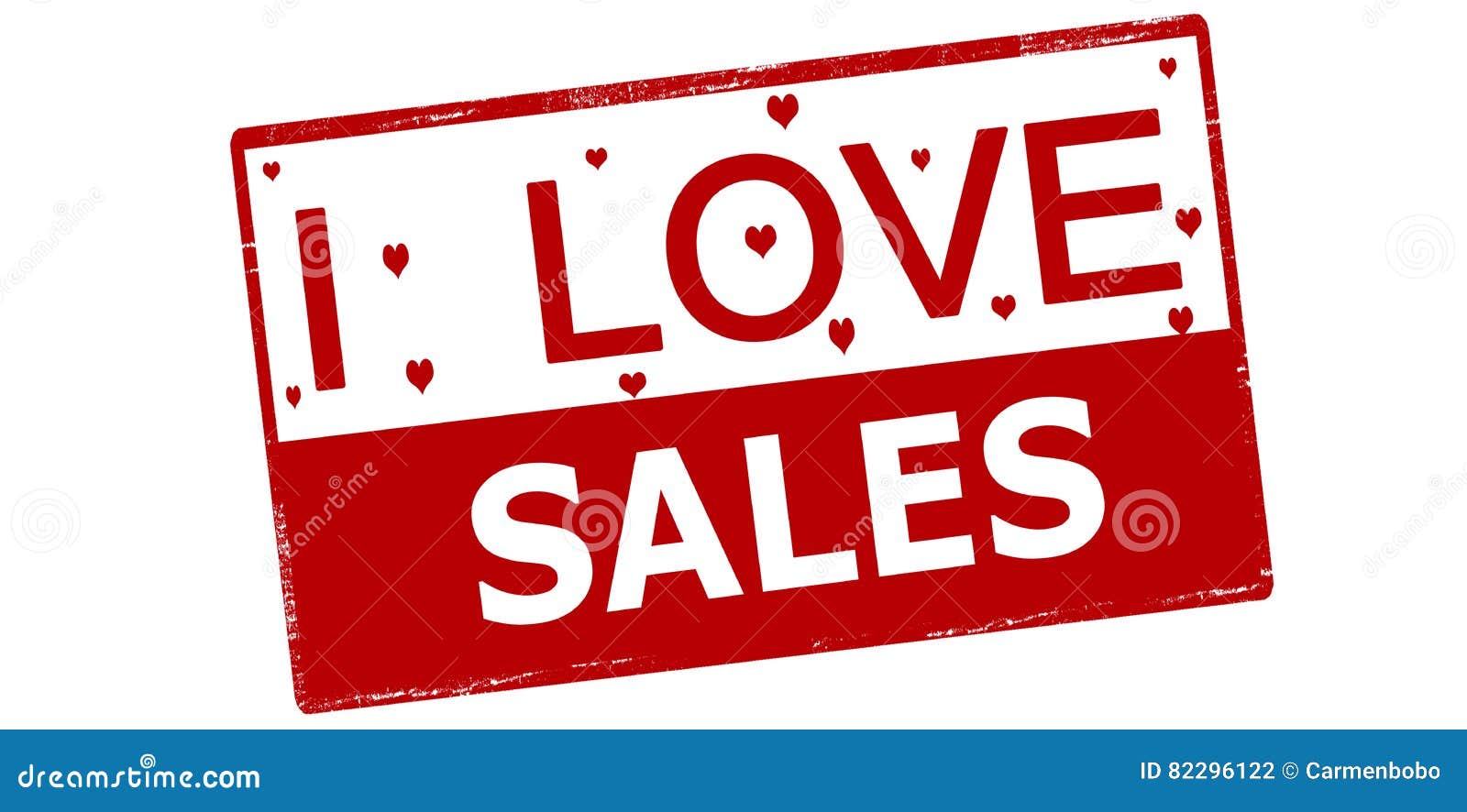 I love sales stock illustration. Illustration of text 82296122