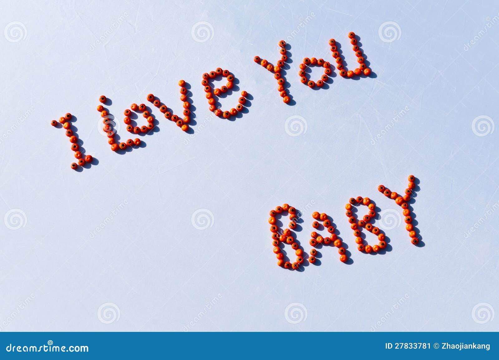 I Love You Baby Stock Image Image Of Romantic Seed
