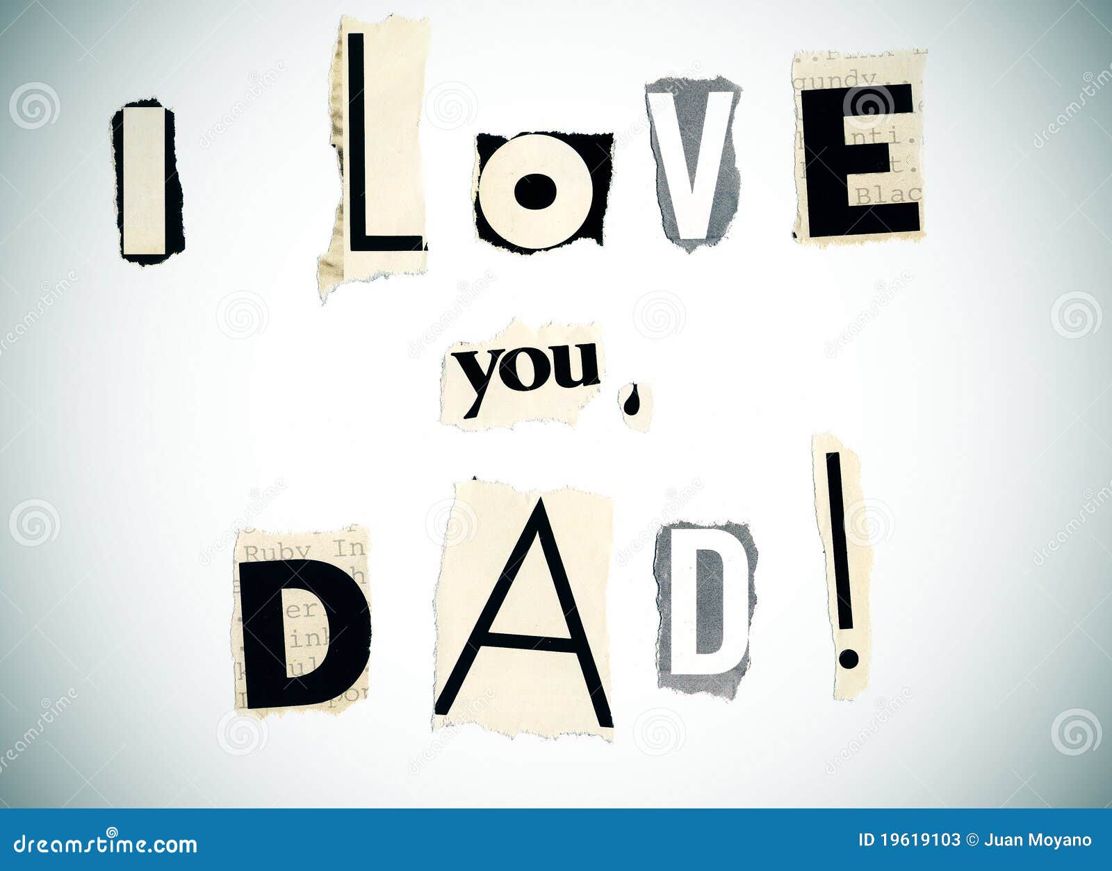 Royalty Free Stock Download I love you dad