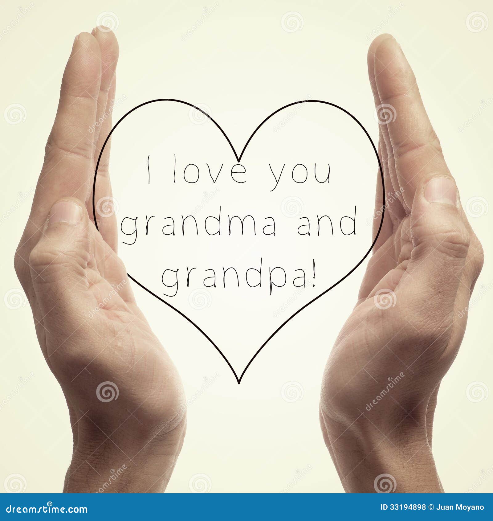 Download I Love You Grandma And Grandpa Stock Photo - Image of card ...