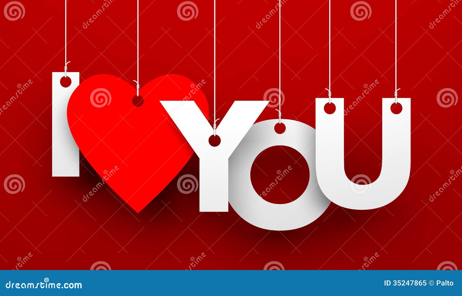 I love you stock illustration. Image of cupid, link ...