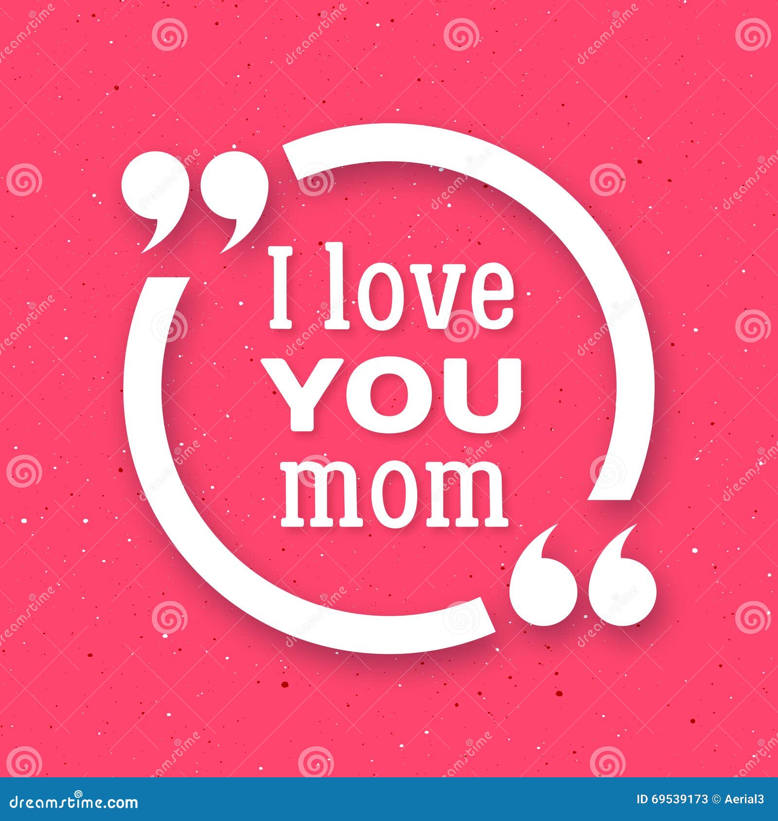 I Love You Mom. Happy Mother Day Background Stock Vector ...