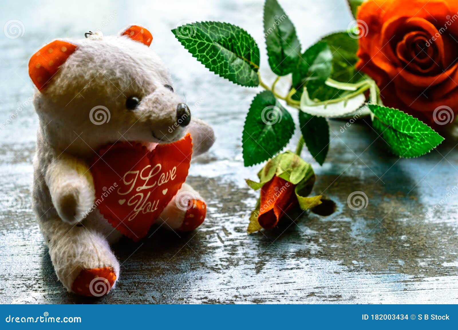 I Love You Still Life Romantic Theme Background Concept for ...