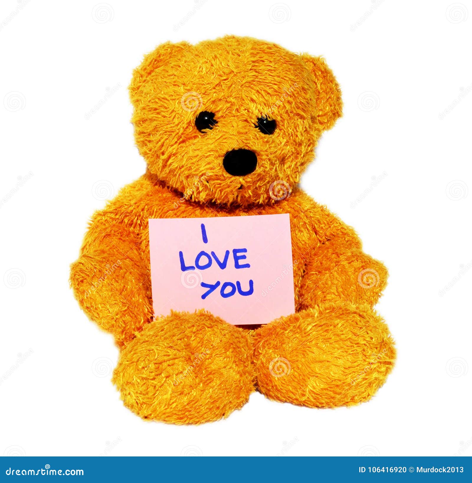 I love you teddy bear stock photo. Image of childhood - 106416920