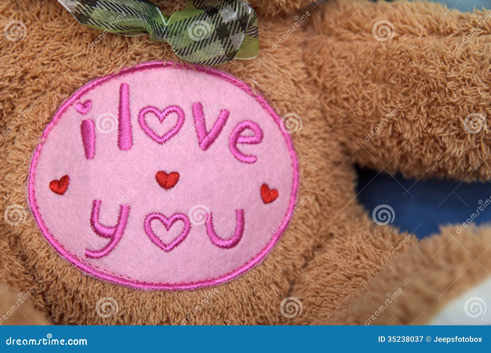 I Love You Teddy Bear stock image. Image of relationship 35238037