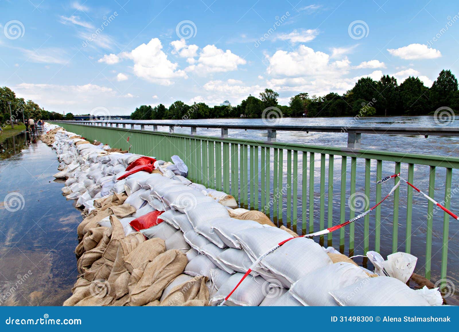 Barriere Antialluvione Senza Sabbia 2Pezzi - Si Attivano Con Acqua Per Inondazioni 25x100cm - Foto 11