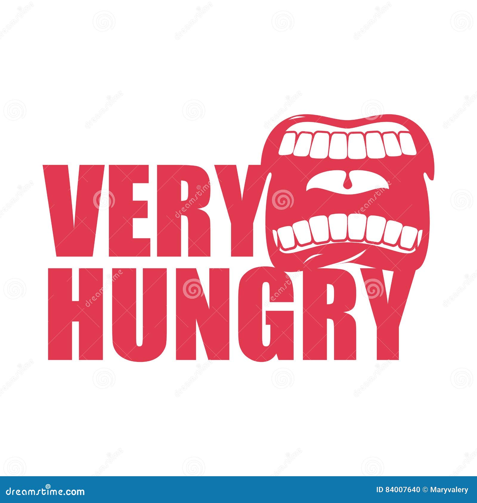 Giving food to hungry Royalty Free Vector Image