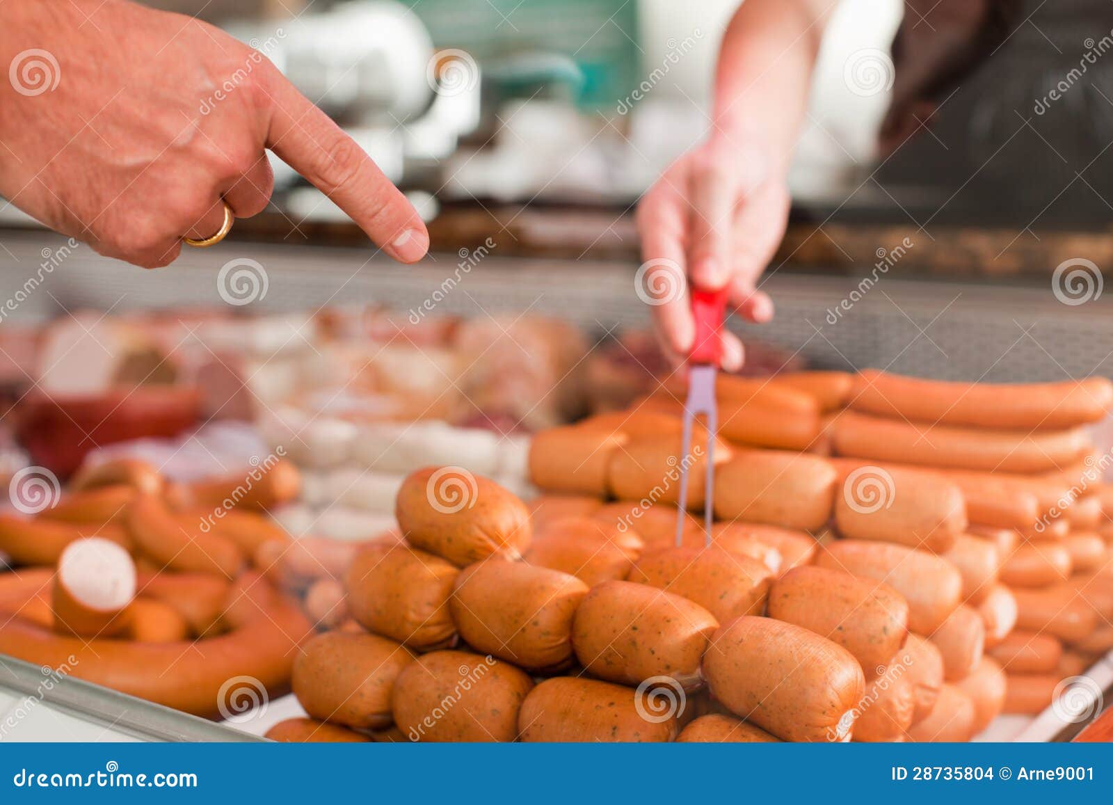 I Want the Sausages stock photo. Image of people, profession 28735804