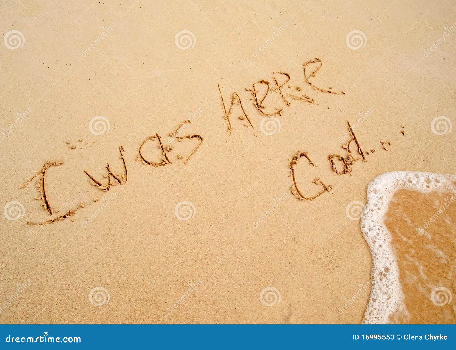 i was here god