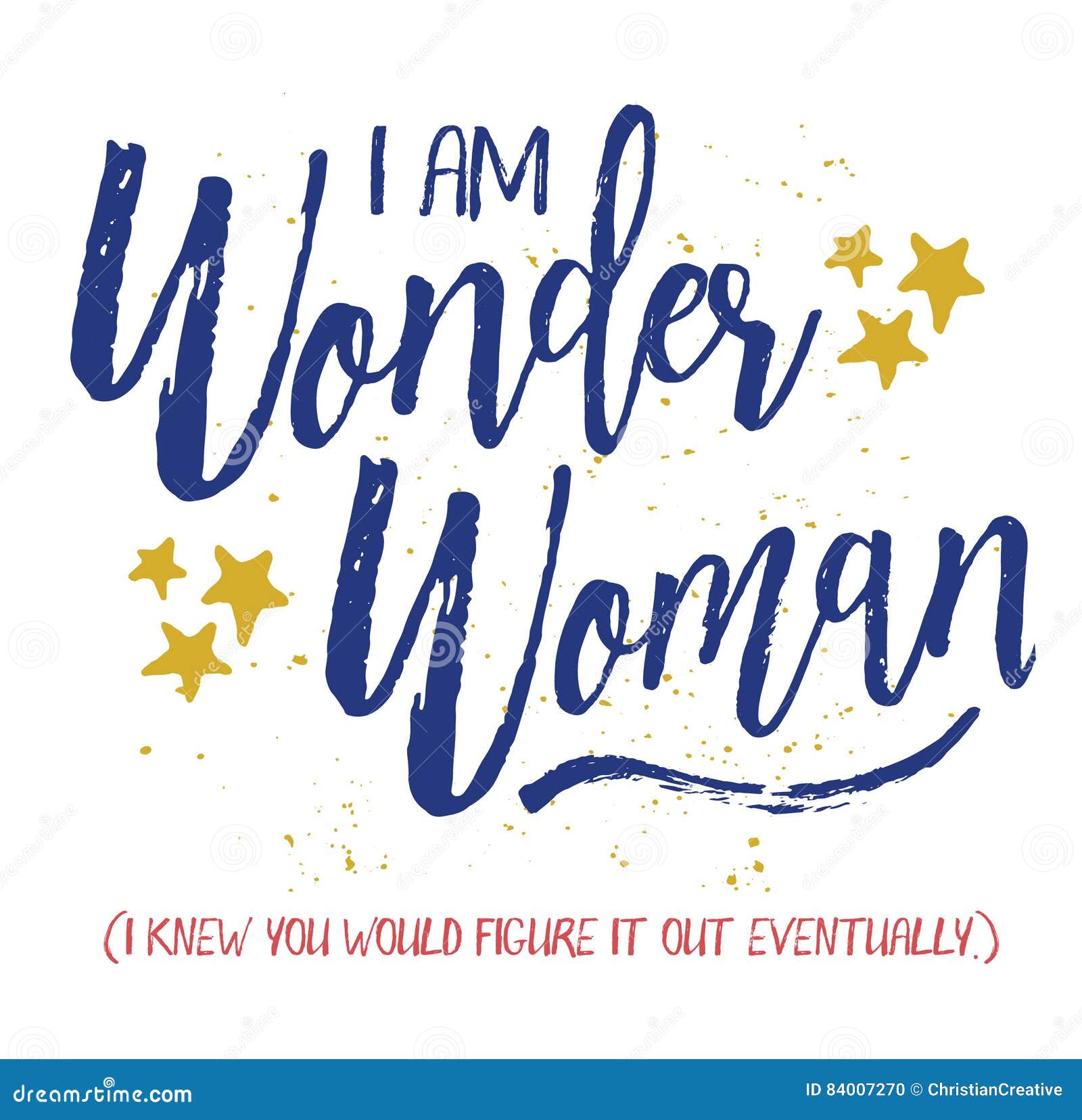 i am wonder woman,